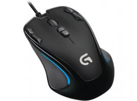  Miška LOGITECH G300S Gaming, optična, žična, USB, črna (910-004345)