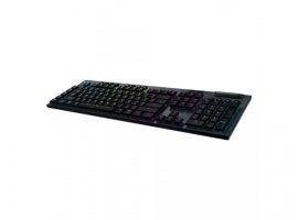  Tipkovnica LOGITECH G915, mehanska, carbon, BT, RGB (920-009111)