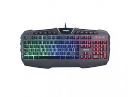 Tipkovnica + miška NEON ZELUS KIT, gaming, žična, backlight, rainbow