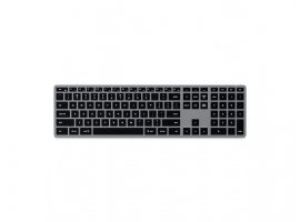  Tipkovnica SATECHI Slim X3, Bluetooth, Backlit, brezžična, Space Grey