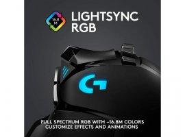  Miška LOGITECH G502 Lightspeed Hero, RGB, brezžična (910-005567)