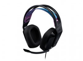  Slušalke + mikrofon LOGITECH G335, žične, gaming, 3.5mm, črne (981-000978)
