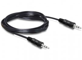 Avdio kabel SBOX 3.5mm(m) na 3.5mm(m), 2m, črni