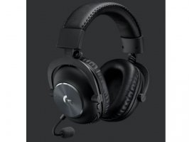  Slušalke + mikrofon LOGITECH G PRO X 7.1, brezžične, gaming, črne (981-000907)