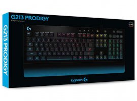  Tipkovnica LOGITECH G213 Prodigy Gaming, žična, USB, črna (920-008085)
