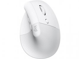  Brezžična miška LOGITECH Lift, ergonomska, navpična, bela (910-006475)