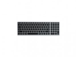  Tipkovnica SATECHI Slim X2 Bluetooth, brezžična, USB-C, US, siva (ST-BTSX2M)