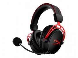  Slušalke + mikrofon HYPERX Cloud Alpha, črno-rdeče, brezžične (4P5D4AA)