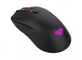  Miška BYTEZONE Morpheus, gaming, RGB, brezžična, črna