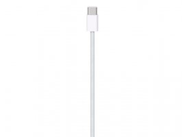  Kabel APPLE USB-C na USB-C, pleten, za polnjenje, sinhronizacijo in prenos podatkov, 1m (mqkj3zm/a)