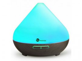  Difuzor TAOTRONICS TT-AD002, oljni, temen les