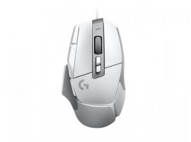  Miška LOGITECH G502 X, gaming, žična, bela (910-006146)