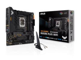  Osnovna plošča ASUS TUF Gaming B660M-PLUS WIFI, socket 1700, DDR5, HDMI, DP, Wi-Fi 6, BT 5.2