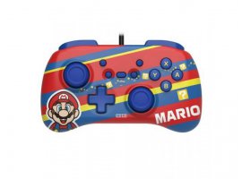  Krmilnik HORI Horipad Mini Super Mario, za Nintendo Switch (OLED), žični, rdeči/modri