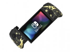  Krmilnik HORI Split Pad Pro Pikachu, za Nintendo Switch (OLED), črni/zlati