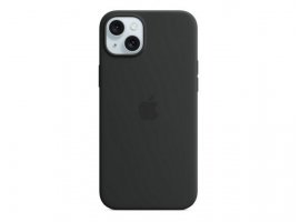  Ovitek APPLE iPhone 15 Plus Silicone Case with MagSafe, Black (mt103zm/a)