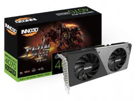  Grafična kartica INNO3D NVIDIA GeForce RTX4070 Super Twin X2, 12 GB GDDR6X