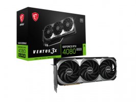  Grafična kartica MSI NVIDIA GeForce RTX4080 Super Ventus 3X OC, 16 GB GDDR6X