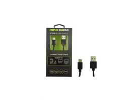  Kabel MAXMOBILE USB-C(m) na USB-A(m), 2m, črni